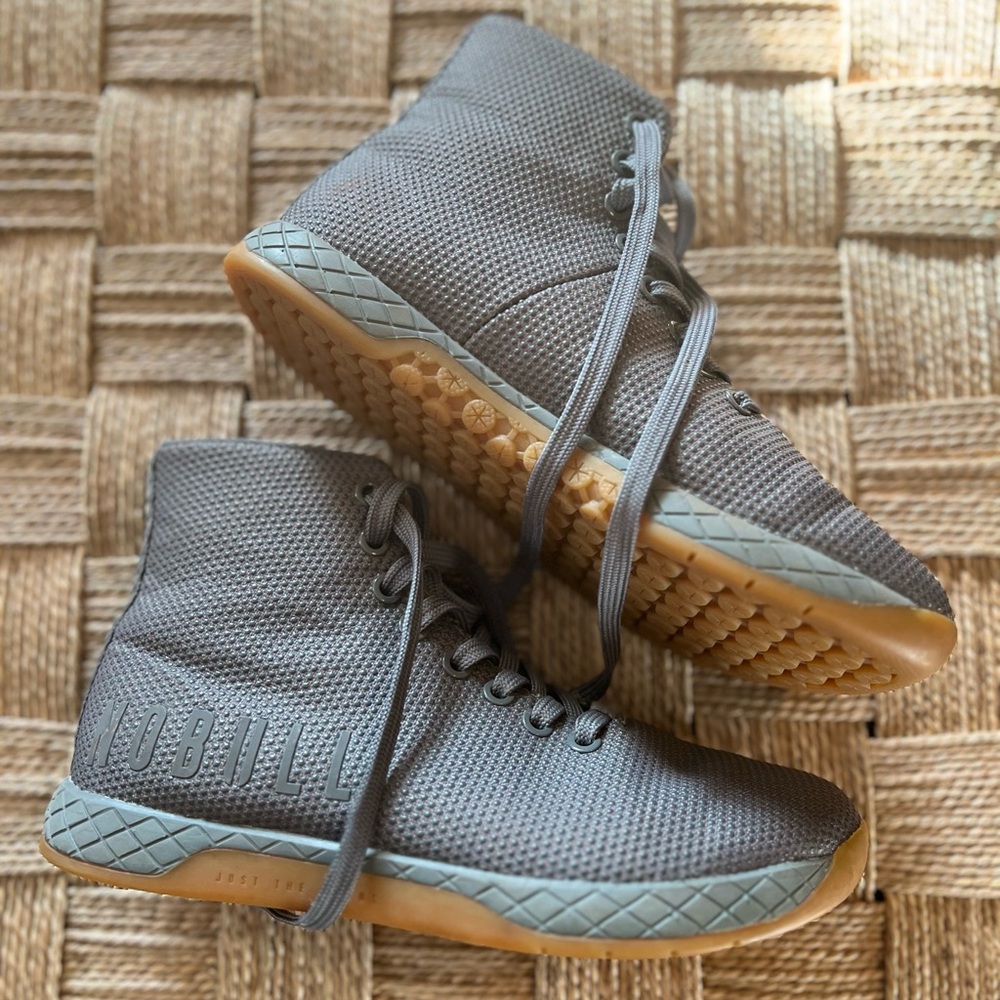 NOBULL Charcoal High-Top Trainers